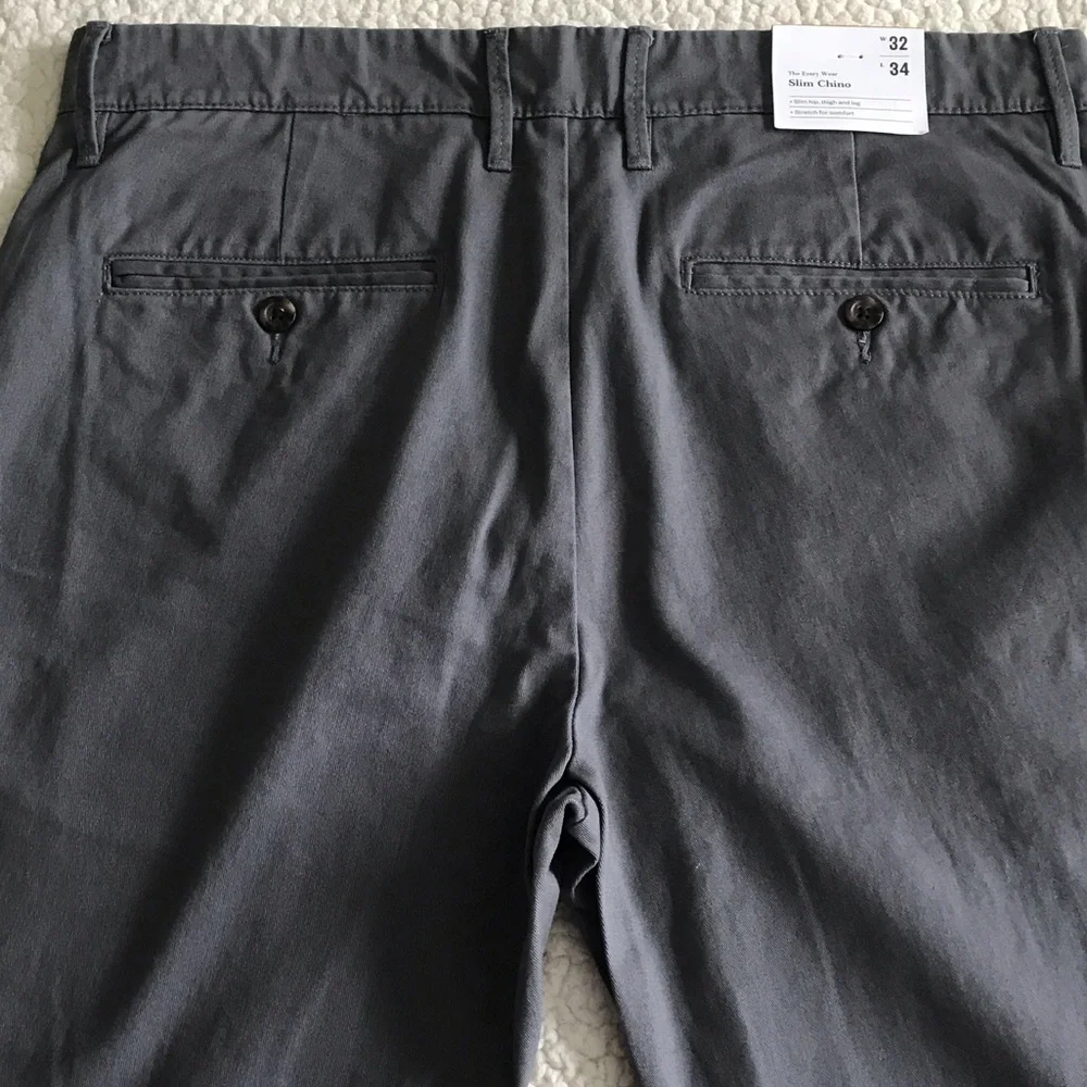 Goodfellow & Co Charcoal Chino Pants - Picture 4 of 5